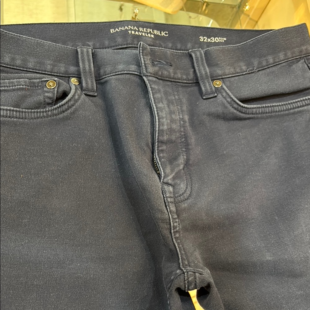 Banana Republic Black Slim Jeans with Stretch